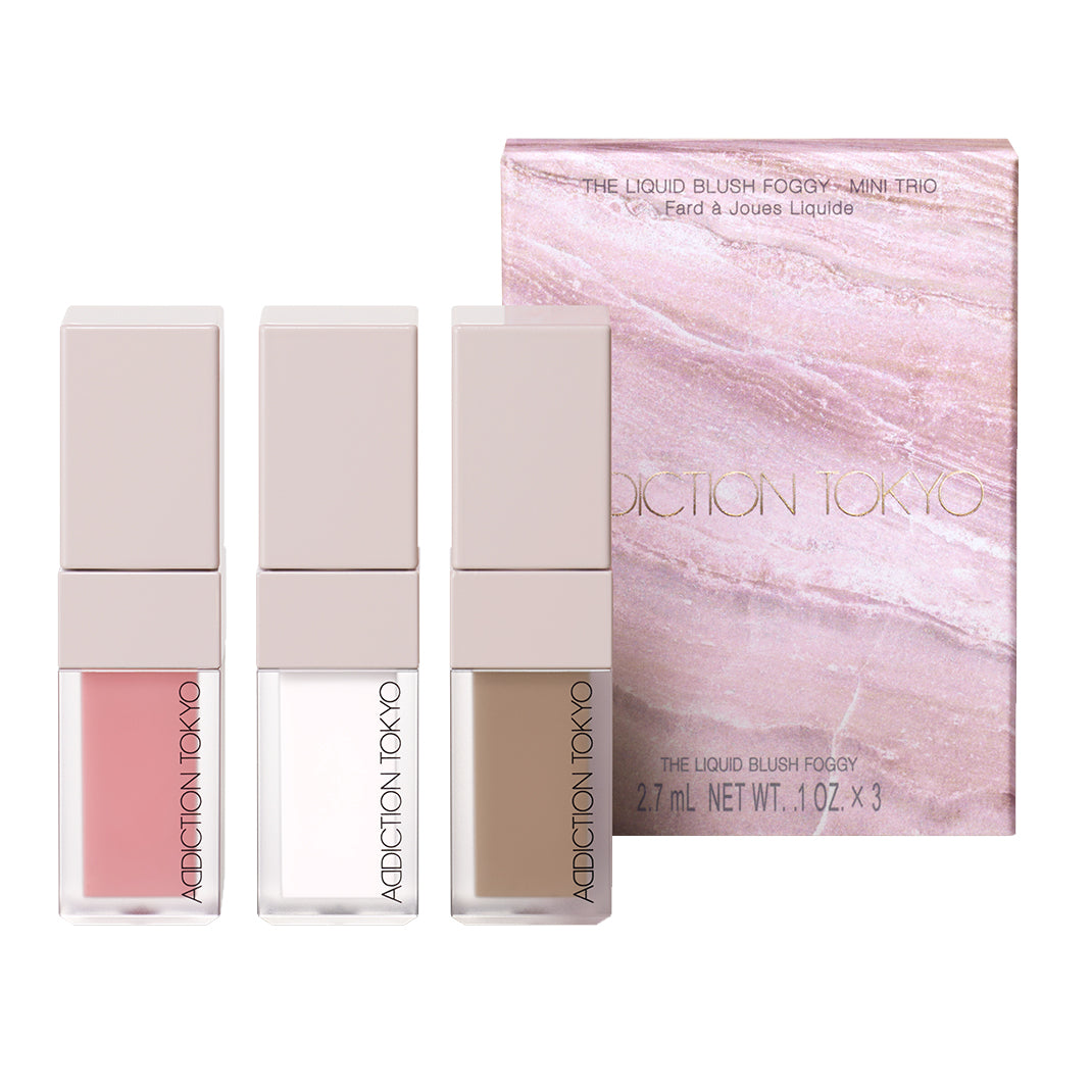 ADDICTION The Liquid Blush Foggy Mini Trio 101 Limited Edition