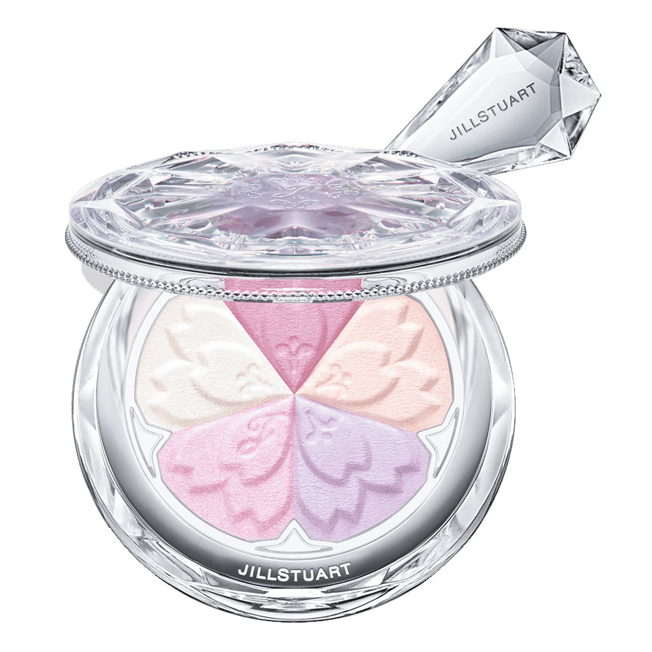 JILL STUART Sakura Bouquet Bloom Mix Highlight Compact Limited Edition