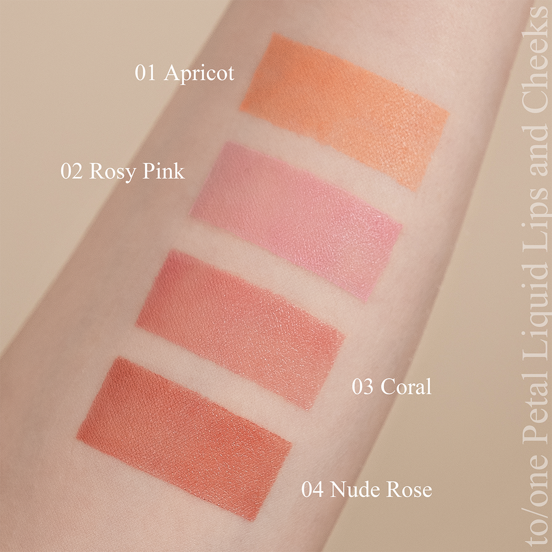 to/one Petal Liquid Lips and Cheeks