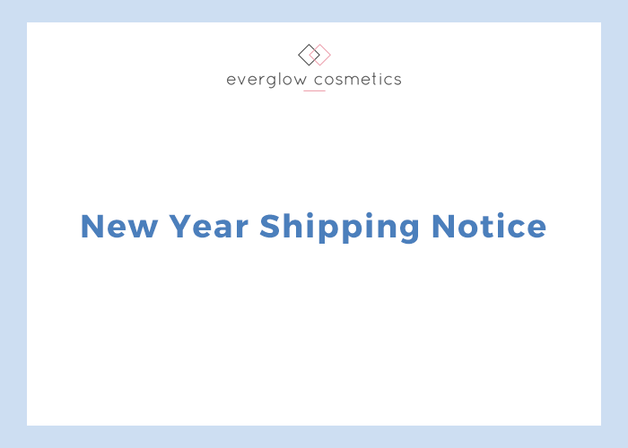 New Year Shipping Notice
