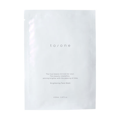 to/one Brightening Face Mask