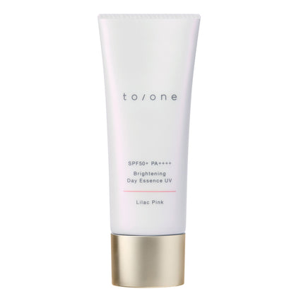 to/one Brightening Day Essence UV Lilac Pink SPF50+