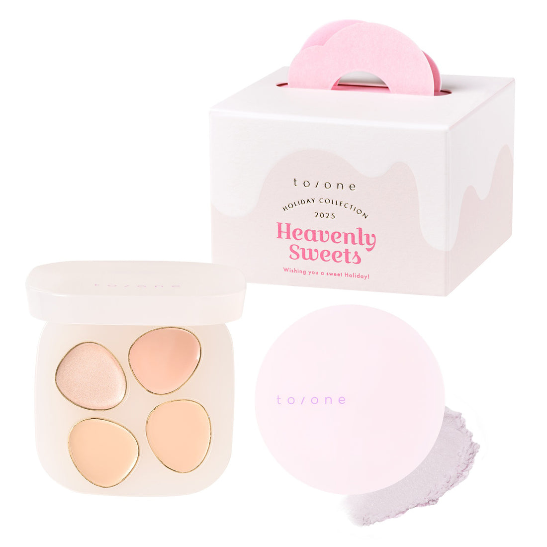 to/one Heavenly Sweets Base Makeup Box Limited Edition