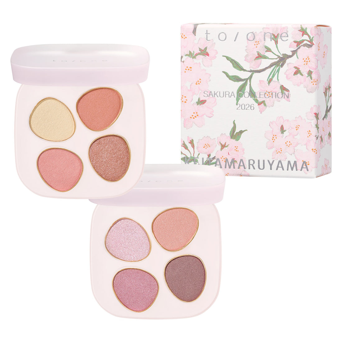 to/one×KEITA MARUYAMA Petal Float Eye Palette Limited Edition