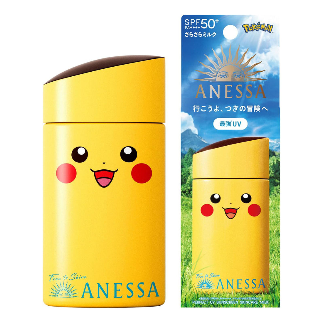 Shiseido ANESSA × Pokémon Perfect UV Sunscreen Skincare Milk NA Limited Edition
