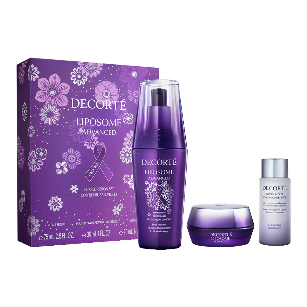 DECORTÉ Liposome Advanced Repair Serum Purple Ribbon Set 2025 Limited Edition
