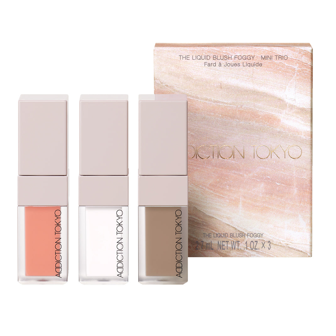 ADDICTION The Liquid Blush Foggy Mini Trio 102 Limited Edition
