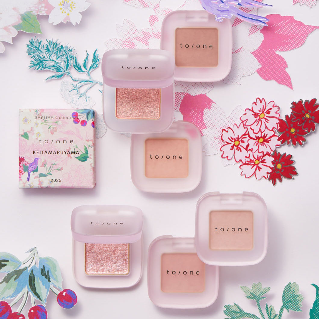 to/one × KEITAMARUYAMA Petal Float Eyes SAKURA in Bloom Limited Edition