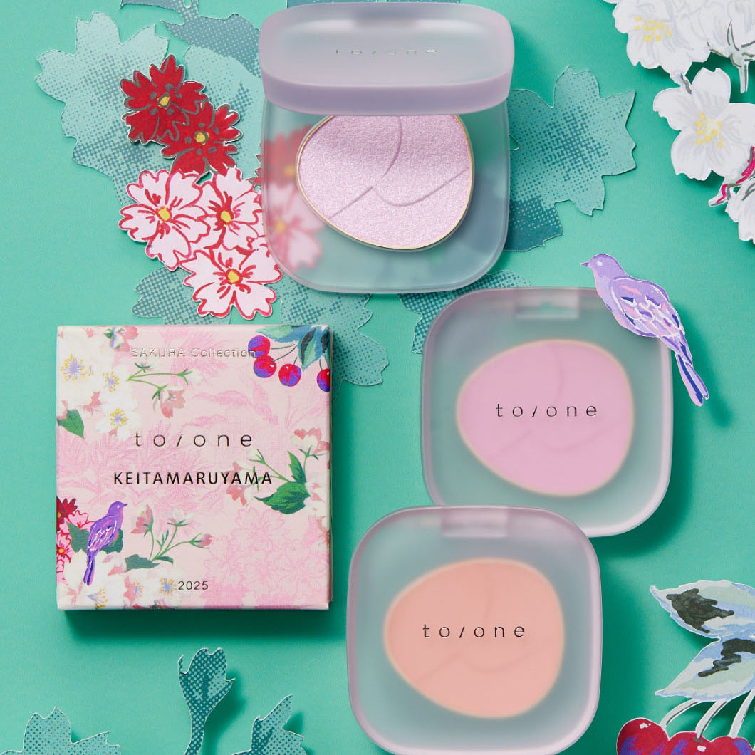 to/one × KEITAMARUYAMA Petal Float Blush SAKURA in Bloom Limited Edition