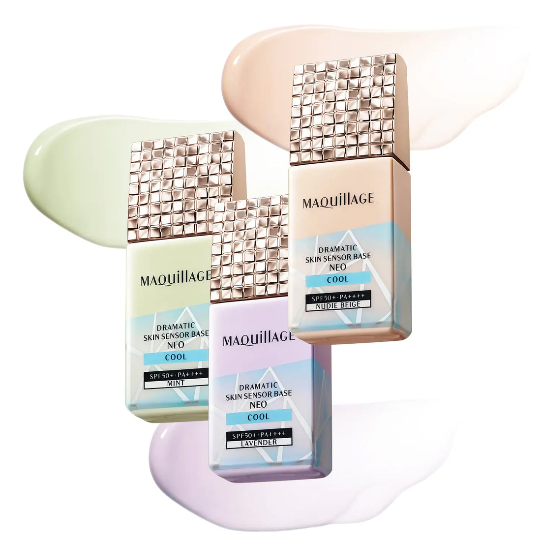MAQuillAGE Dramatic Skin Sensor Base NEO Cool SPF50+ Limited Edition