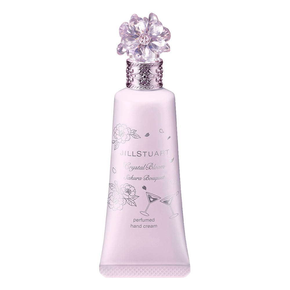 JILL STUART Crystal Bloom Sakura Bouquet Perfumed Hand Cream Limited Edition
