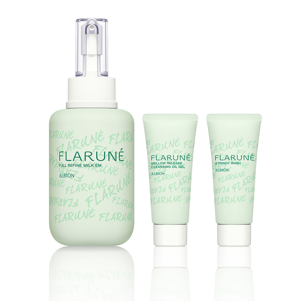 ALBION FLARUNÉ Full Refine Milk EM Kit Limited Edition